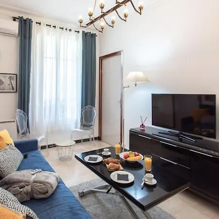 L51 Reine Jeanne 6 Pax Ac Apartmán Nice